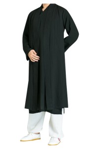 Chinese Style Men's clothes, civilian clothes, linen Han clothes, men's ancient clothes, Zen clothes, robes, Taoist robes, Chinese style long shirts, Kung Fu shirts, drama clothes SKF002 detail view-6